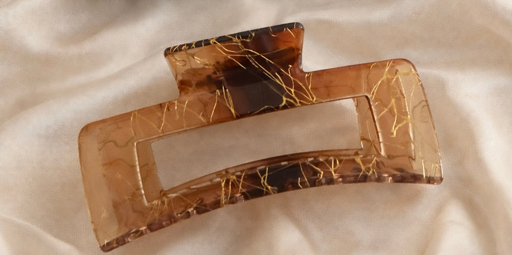 Haarspange nit Marmor Design