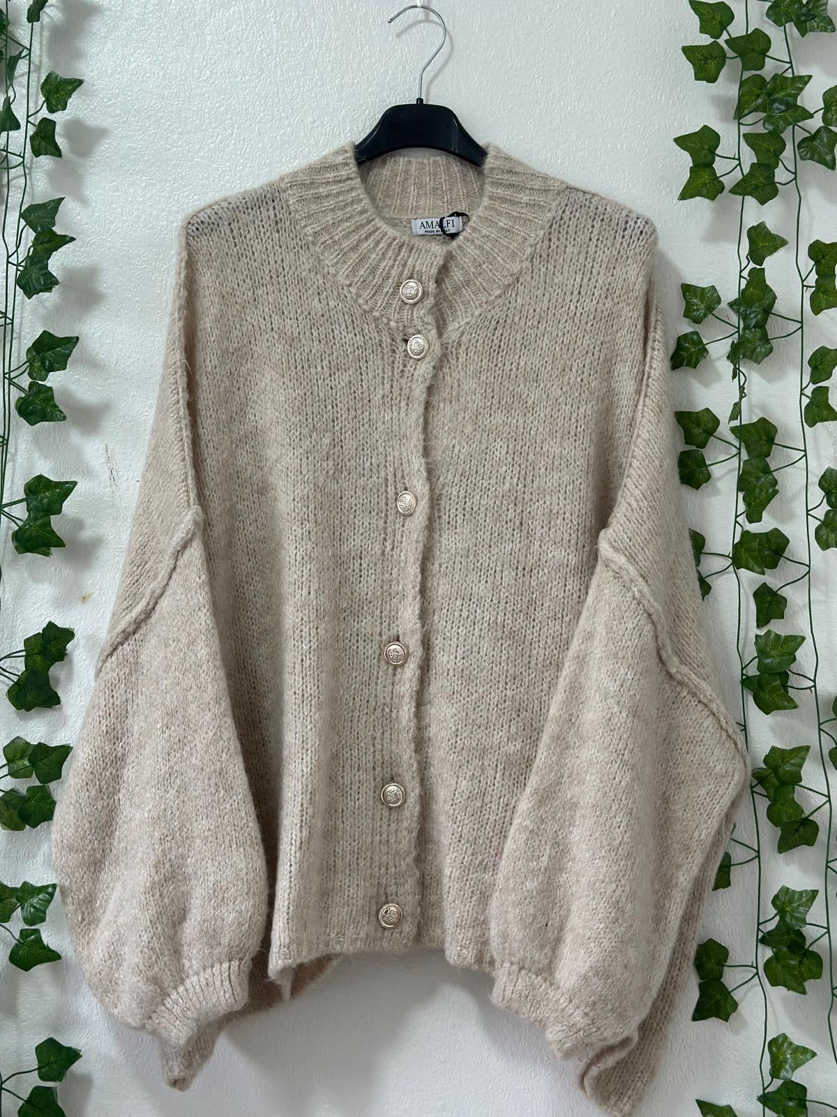 Oversize Strickjacke in versch.Farben