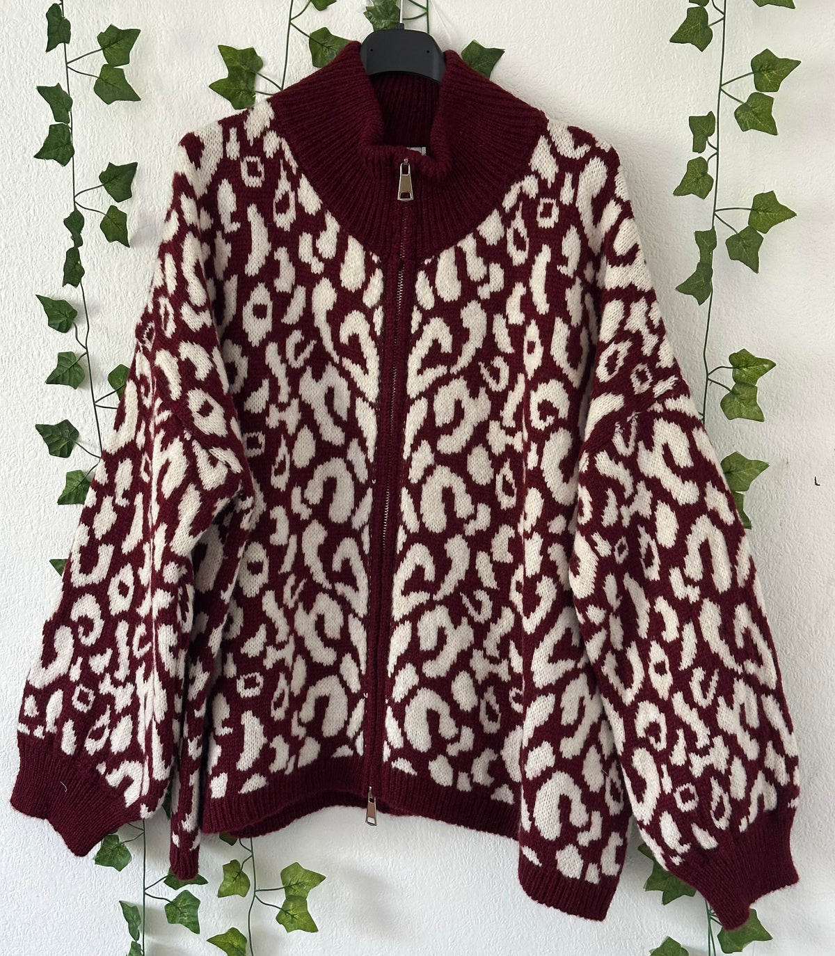 Strickjacke Leo mit Doppel Zipper in versch.Farben