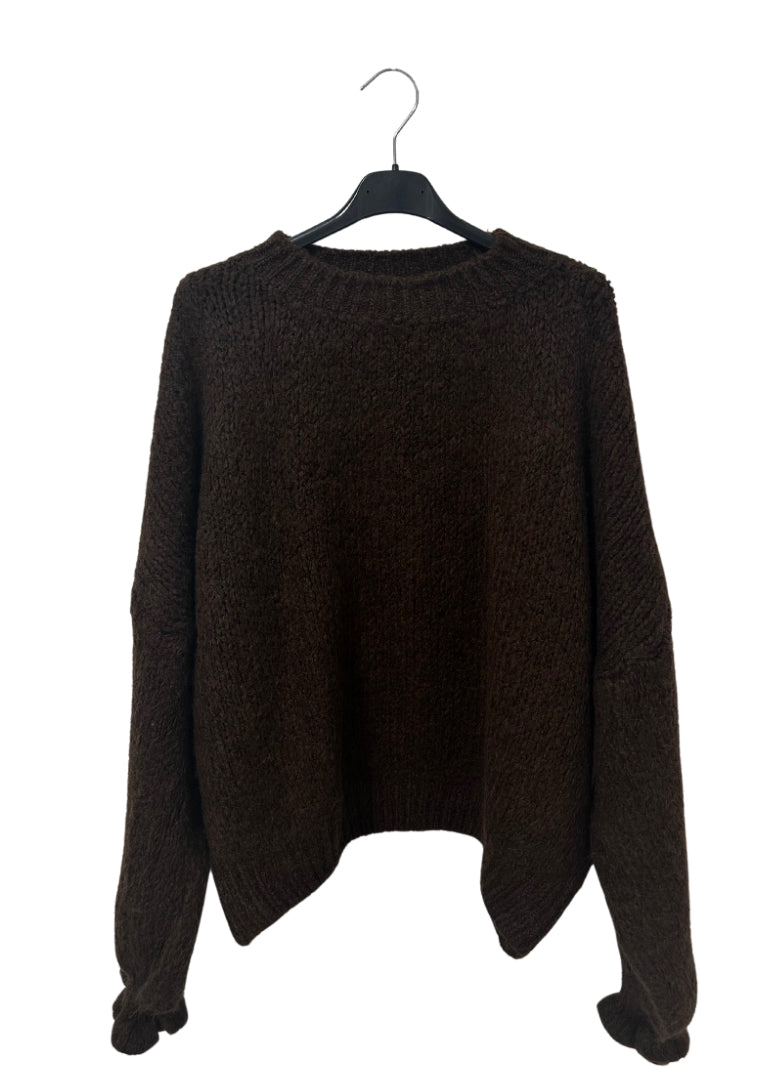 Rüschen Pullover