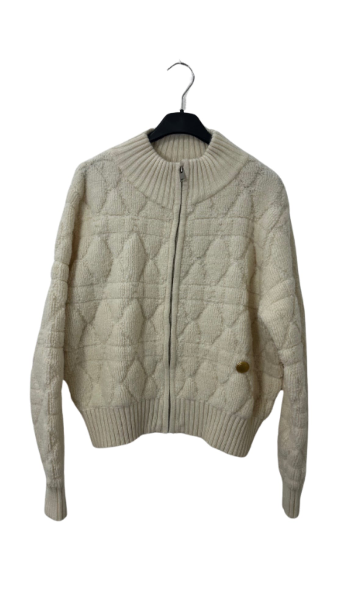 Strickjacke mit Reißverschluss