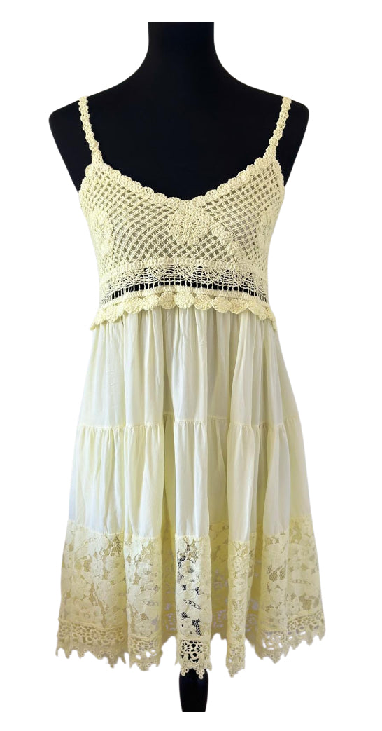 Häkelkleid-Versch.Farben