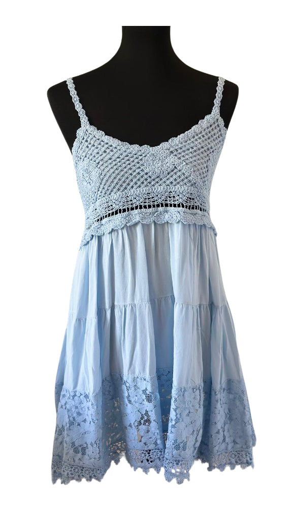 Häkelkleid-Versch.Farben