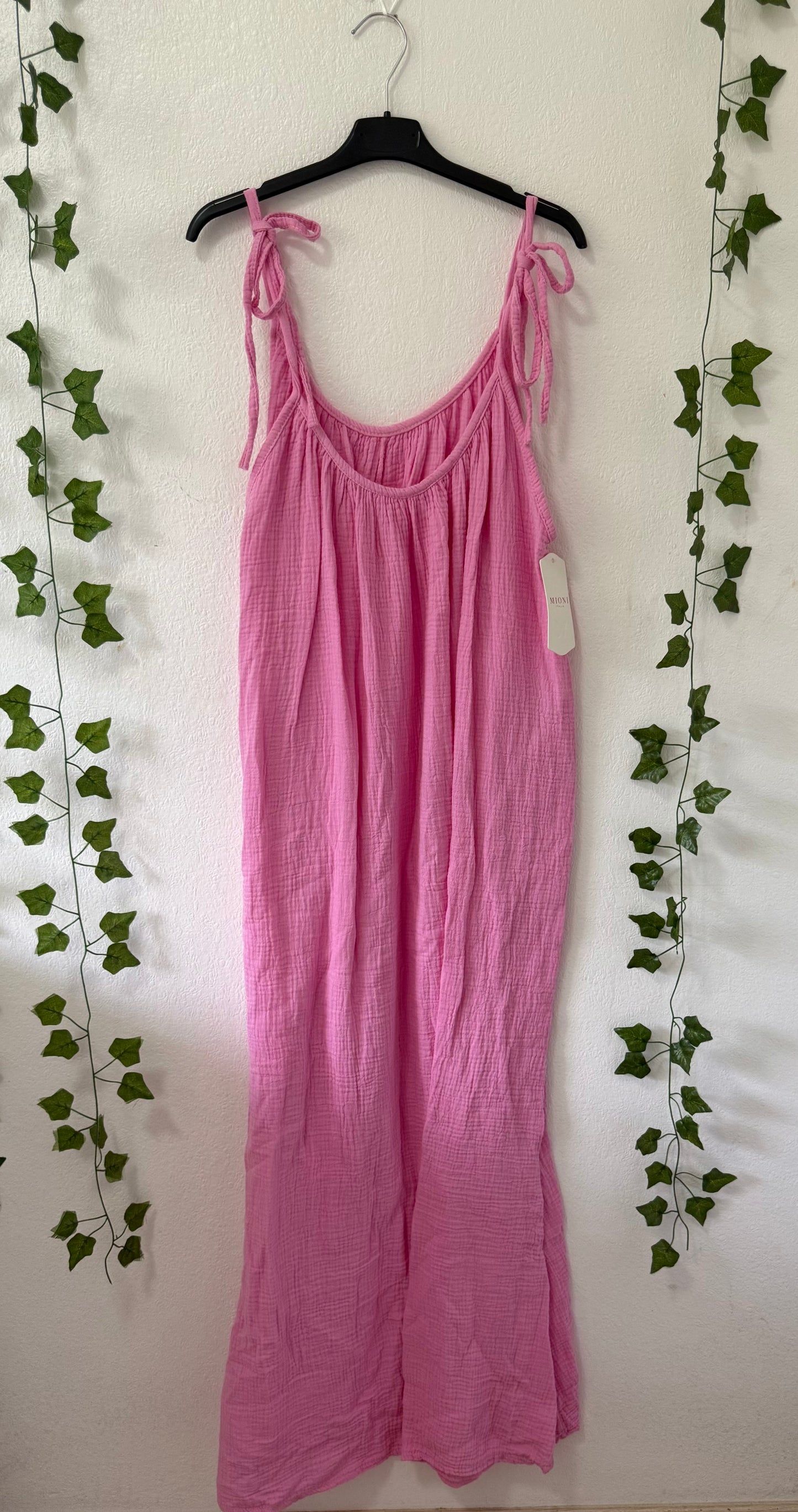 Maxikleid Musselin Versch.-Farben *Supersale*