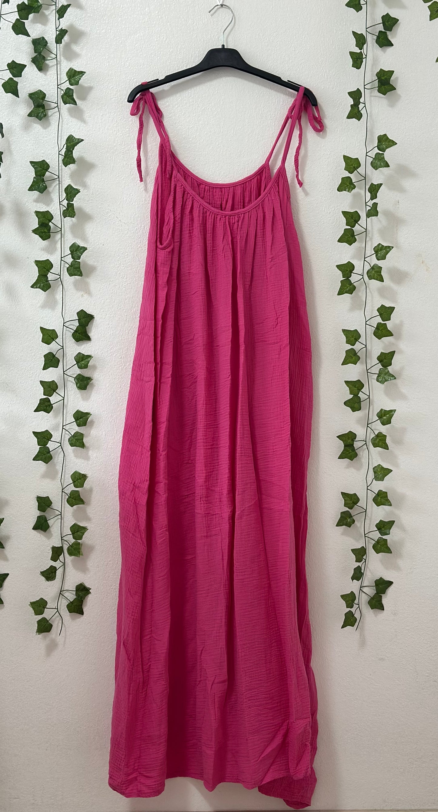 Maxikleid Musselin Versch.-Farben *Supersale*