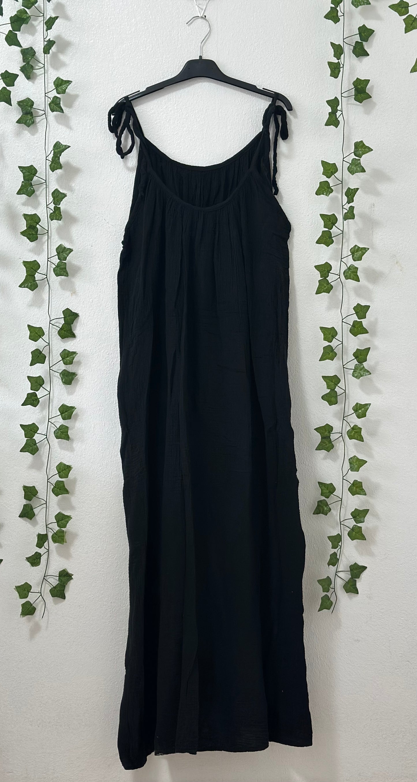 Maxikleid Musselin Versch.-Farben *Supersale*