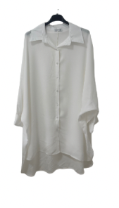 Oversize Longbluse