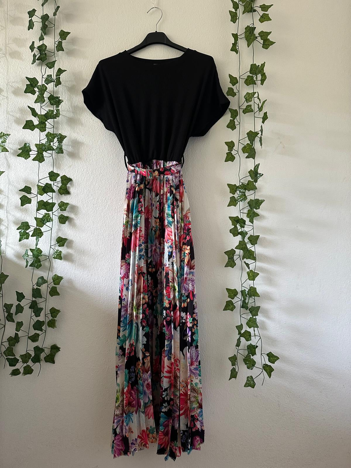 Plissee Kleid -Versch.Farben