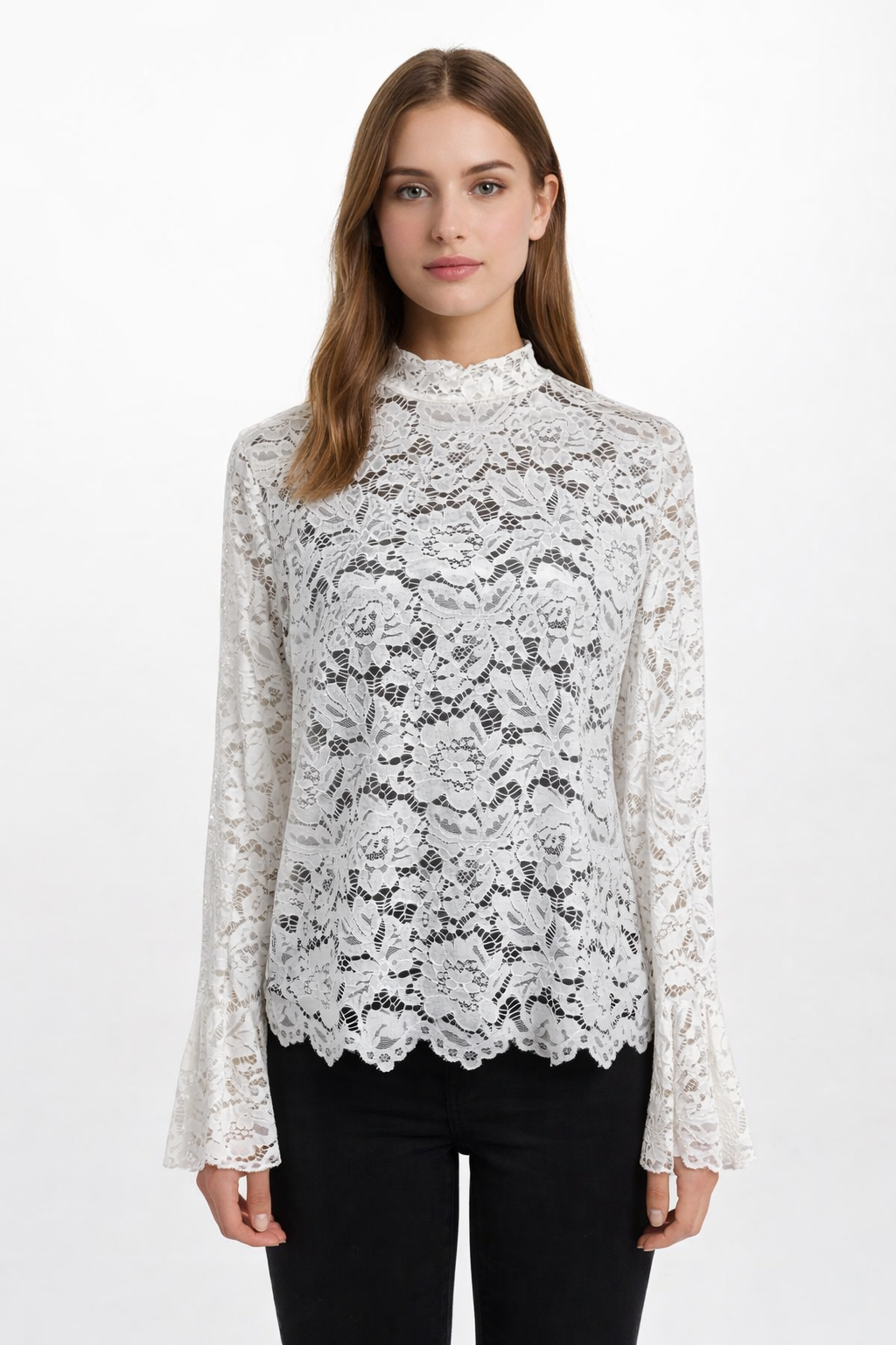 Spitzenbluse Stella