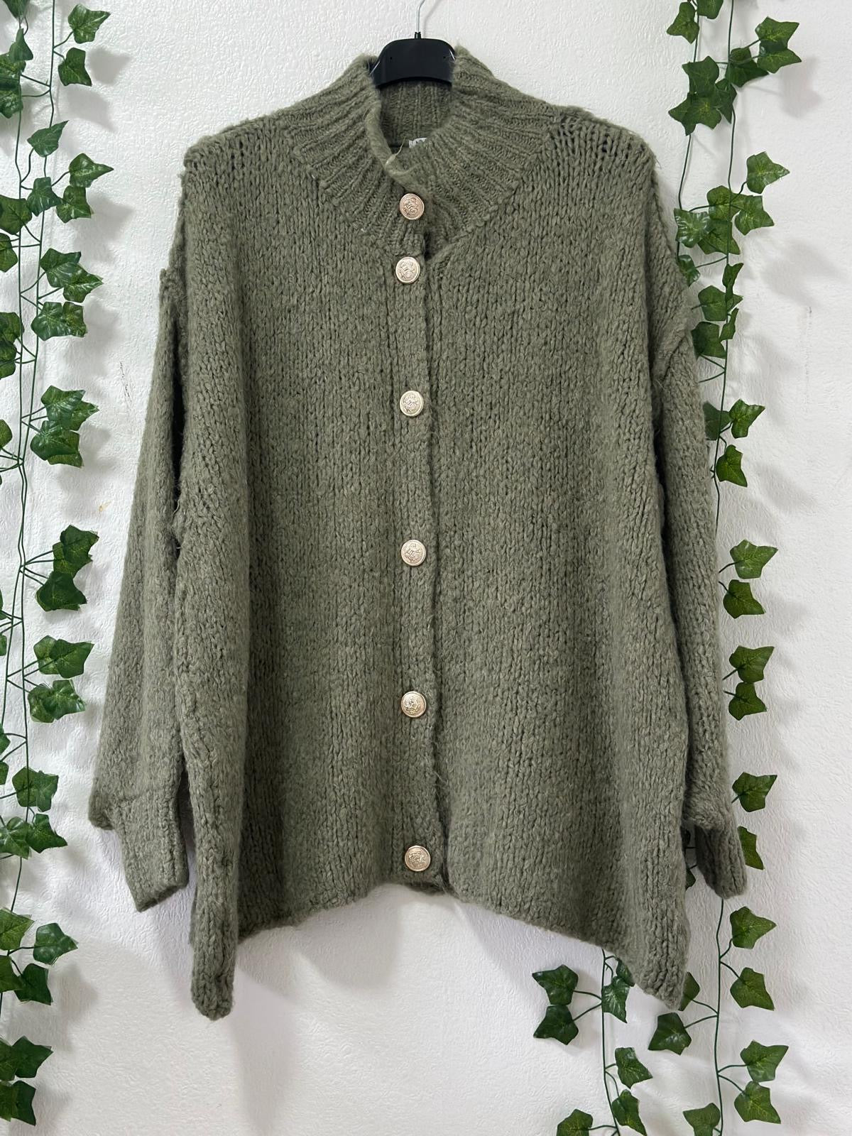 Oversize Strickjacke in versch.Farben