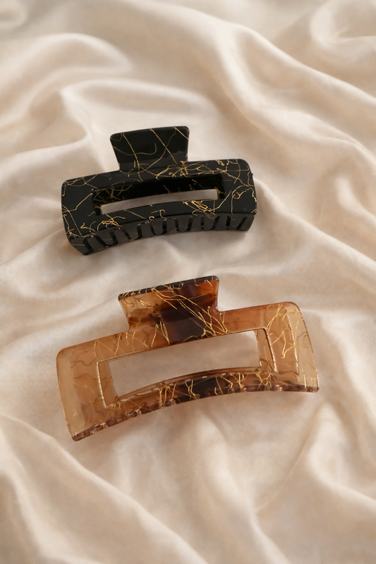 Haarspange nit Marmor Design