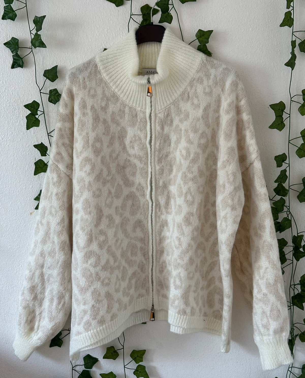 Strickjacke Leo mit Doppel Zipper in versch.Farben