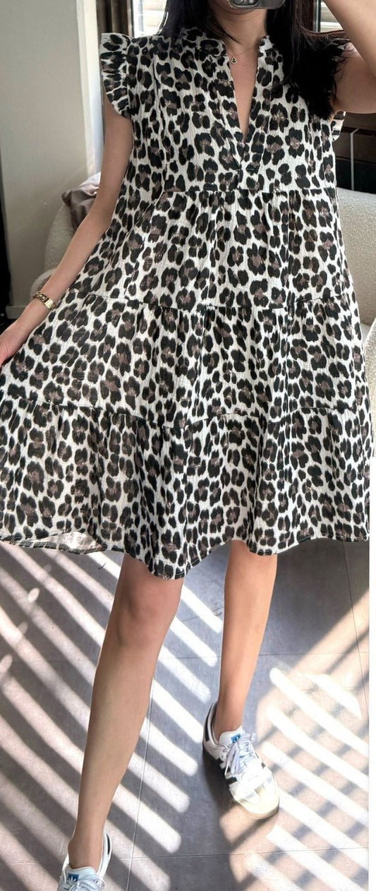 Leo-Kleid Kurz