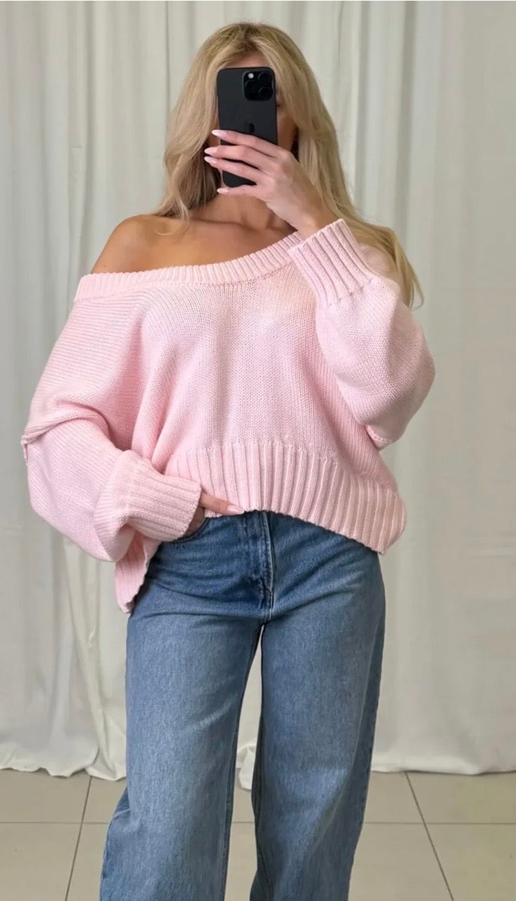 Pullover Off-Shoulder