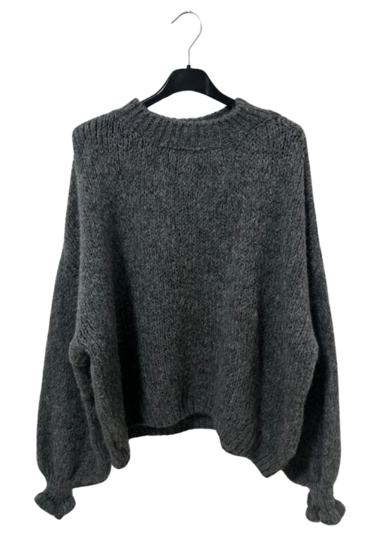Rüschen Pullover