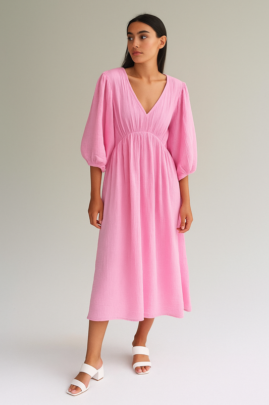Musselin Kleid