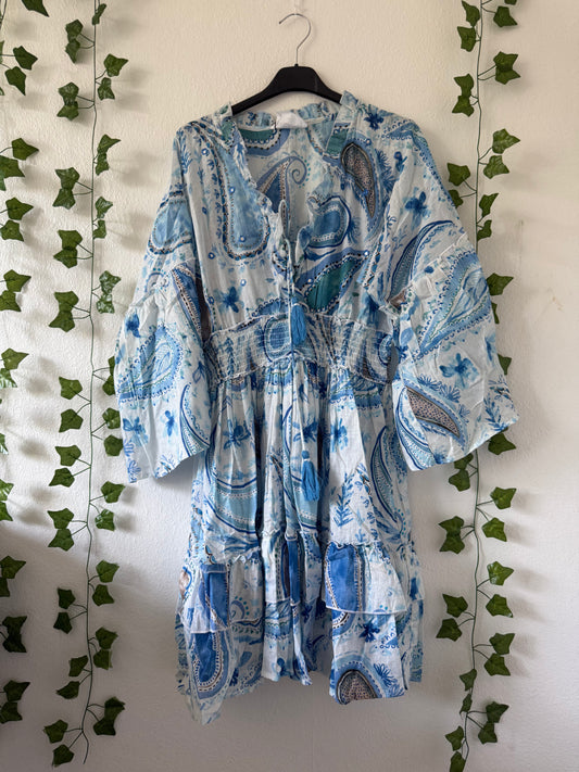 Boho-Kleid mit Muster