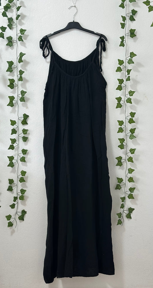 Maxikleid Musselin Versch.-Farben *Supersale*
