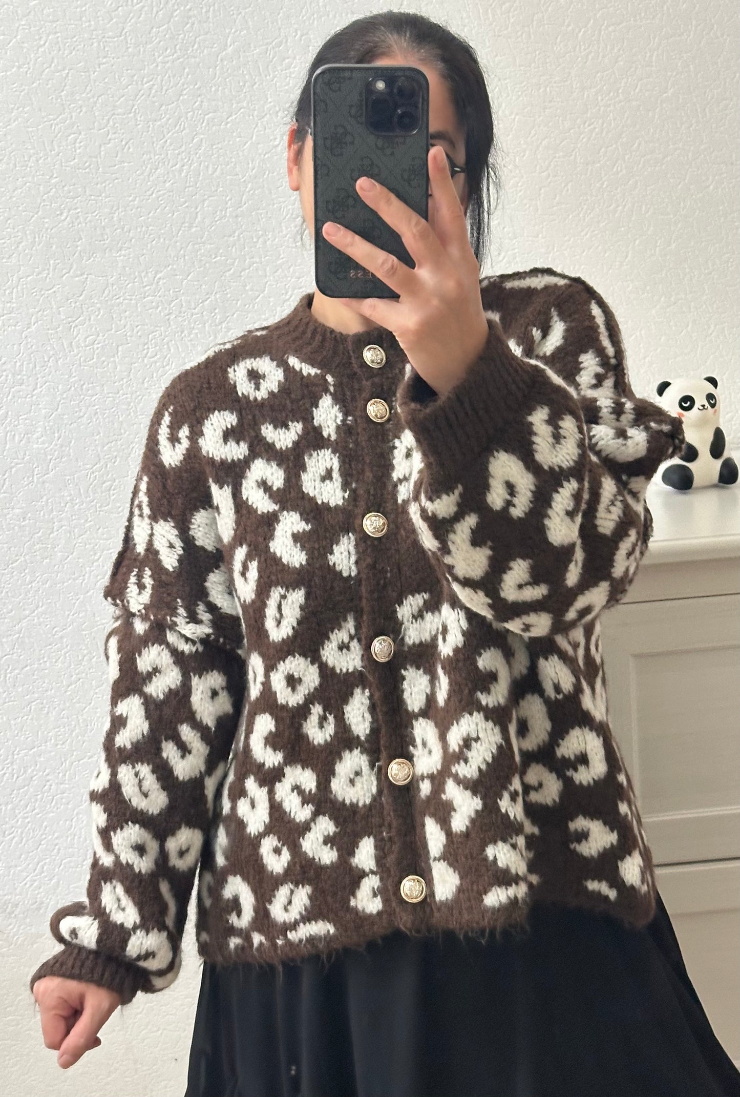Strickjacke Leoni