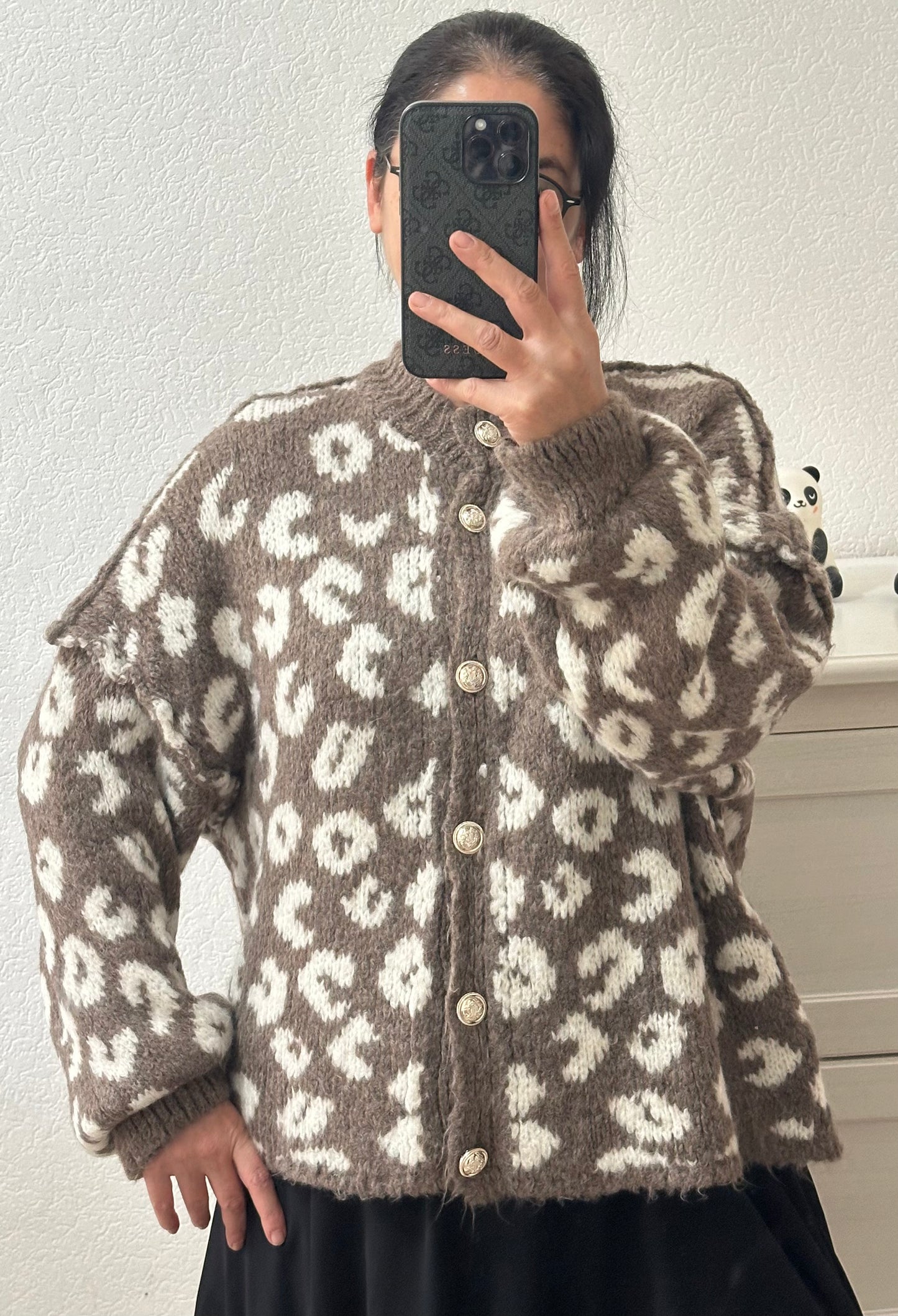 Strickjacke Leoni