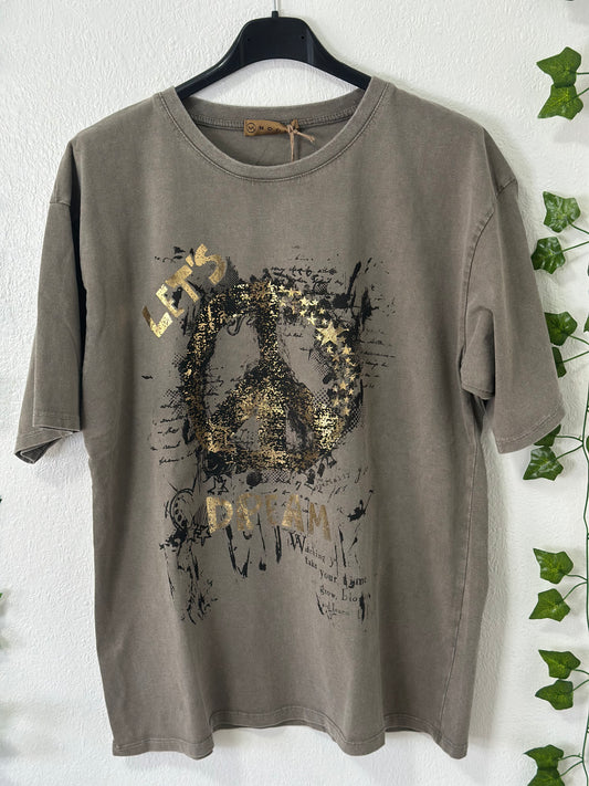 Basic T-Shirt ,,Peace"