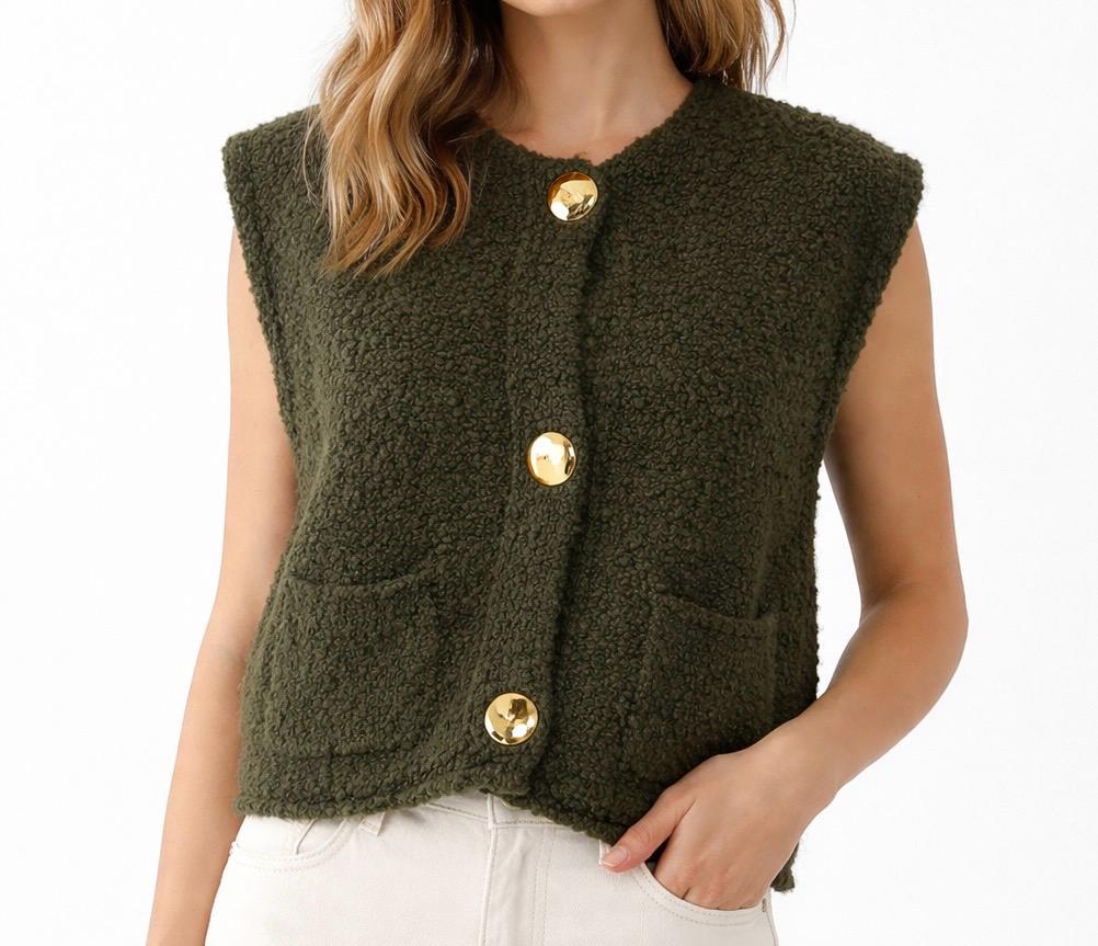 B-Ware Boucle Weste